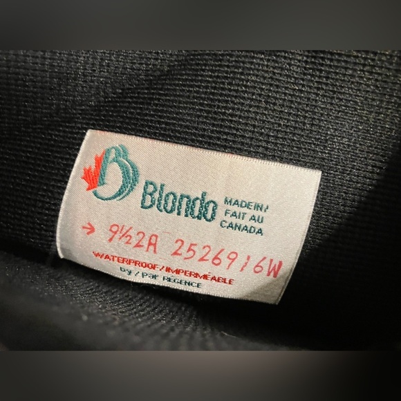 Blondo Leather Calf High Leather Pull on Slouch Boots Size 9.5 2A (Narrow) - Picture 8 of 12